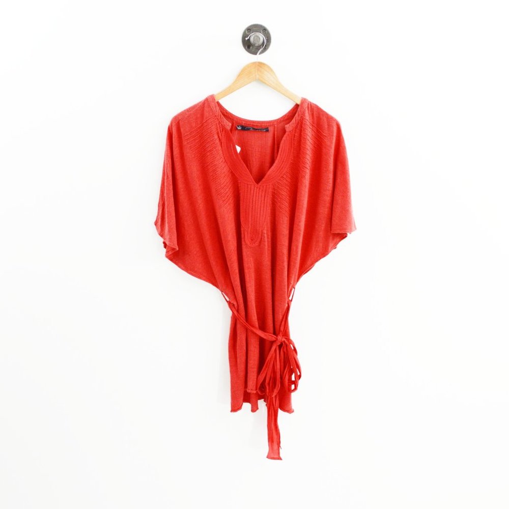 PJK Patterson J. Kincaid Linen Tunic Top #175-81